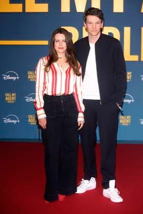 Alice Dwyer and Sabin Tambrea at the premiere of the Disney series Call My Agent Berlin at the Colosseum Cinema Berlin, 08 09 2025 Foto:xD.xHerrickx xFuturexImagex agent_5937