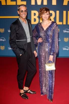 Karim Sattar and Lisa Katrina Mayer at the premiere of the Disney series Call My Agent Berlin at the Colosseum Cinema Berlin, 08 09 2025 Foto:xD.xHerrickx xFuturexImagex agent_5945