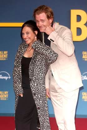 Nadja Jo Klapper and Johannes Heinrichs at the premiere of the Disney series Call My Agent Berlin at the Colosseum Cinema Berlin, 08 09 2025 Foto:xD.xHerrickx xFuturexImagex agent_5961