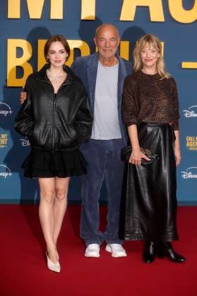 Emilia Schüle, Heiner Lauterbach and Heike Makatsch at the premiere of the Disney series Call My Agent Berlin at the Colosseum Cinema Berlin, 08 09 2025 Foto:xD.xHerrickx xFuturexImagex agent_6008