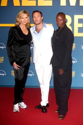 Veronica Ferres, Frederick Lau and Florence Kasumba at the premiere of the Disney series Call My Agent Berlin at Colosseum Kino Berlin, 08 09 2025 Foto:xD.xHerrickx xFuturexImagex agent_6015