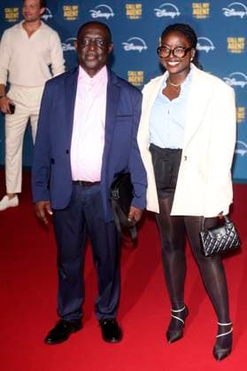 Lois Opoku and guest at the premiere of the Disney series Call My Agent Berlin at the Colosseum Cinema Berlin, 08 09 2025 Foto:xD.xHerrickx xFuturexImagex agent_6042