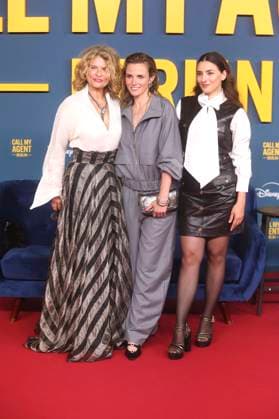 Gabrielle Scharnitzky, Karin Hanczewski and Janina Elkin at the premiere of the Disney series Call My Agent Berlin at the Colosseum Cinema Berlin, 08 09 2025 Foto:xD.xHerrickx xFuturexImagex agent_6051
