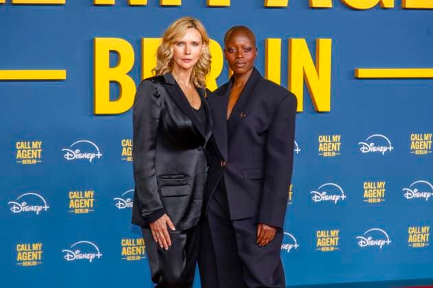 World premiere of Call My Agent Berlin in Berlin Berlin, 8 9 2025 Veronika Ferres and Florence Kasumba at the world premiere of Call My Agent Berlin in Berlin Berlin Copyright: xMatthiasxGränzdörferx