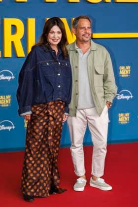 World premiere of Call My Agent Berlin in Berlin Berlin, 8 9 2025 Iris Berben and Moritz Bleibtreu at the world premiere of Call My Agent Berlin in Berlin Berlin Berlin Copyright: xMatthiasxGränzdörferx