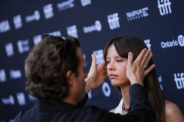 2025 Toronto International Film Festival - Frankenstein TORONTO, CANADA - SEPTEMBER 8 : Mia Goth attends the premiere of ‘Frankenstein’ during the 2025 Toronto International Film Festival at Princess of Wales Theatre in Toronto, Ontario, Canada on September 8, 2025. Mert Alper Dervis Anadolu Ontario Canada. Editorial use only. Please get in touch for any other usage.  Copyright: x2025xAnadoluxMertxAlperxDervisx
