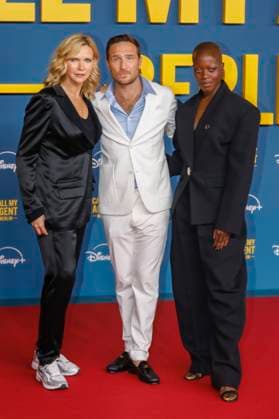 World premiere of Call My Agent Berlin in Berlin Berlin, 8 9 2025 Veronica Ferres, Frederick Lau and Florence Kasumba at the world premiere of Call My Agent Berlin in Berlin Berlin Copyright: xMatthiasxGränzdörferx