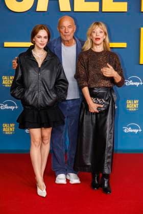 World premiere of Call My Agent Berlin in Berlin Berlin, 8 9 2025 Emilia Schuele, Heiner Lauterbach and Heike Makatsch at the world premiere of Call My Agent Berlin in Berlin Berlin Berlin Copyright: xMatthiasxGränzdörferx