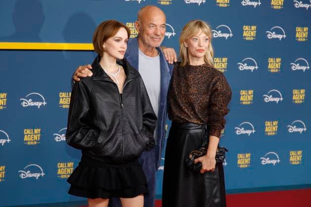 World premiere of Call My Agent Berlin in Berlin Berlin, 8 9 2025 Emilia Schuele, Heiner Lauterbach and Heike Makatsch at the world premiere of Call My Agent Berlin in Berlin Berlin Berlin Copyright: xMatthiasxGränzdörferx