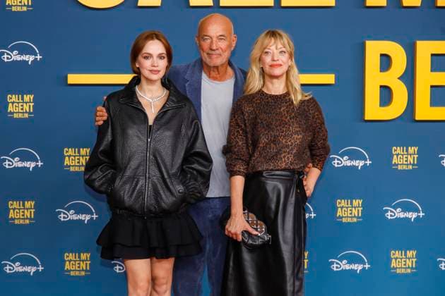 World premiere of Call My Agent Berlin in Berlin Berlin, 8 9 2025 Emilia Schuele, Heiner Lauterbach and Heike Makatsch at the world premiere of Call My Agent Berlin in Berlin Berlin Berlin Copyright: xMatthiasxGränzdörferx