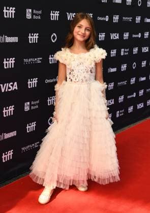 TORONTO, ONTARIO - SEPTEMBER 08: Sofia Galasso attends the premiere of Frankenstein during the 2025 Toronto International Film Festival at Princess of Wales Theatre on September 08, 2025 in Toronto, Ontario Copyright: xmpi099x xMediaPunchx