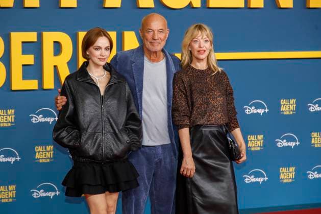 World premiere of Call My Agent Berlin in Berlin Berlin, 8 9 2025 Emilia Schuele, Heiner Lauterbach and Heike Makatsch at the world premiere of Call My Agent Berlin in Berlin Berlin Berlin Copyright: xMatthiasxGränzdörferx