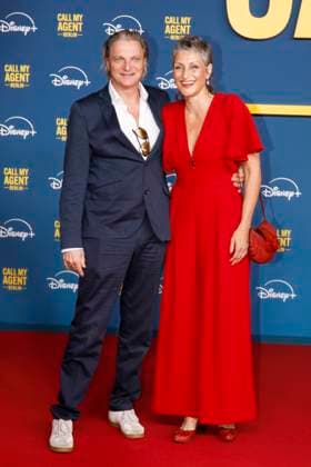 World premiere of Call My Agent Berlin in Berlin Berlin, 8 9 2025 Stefan Juergens and Boriana Rosenmueller at the world premiere of Call My Agent Berlin in Berlin Berlin Berlin Copyright: xMatthiasxGränzdörferx
