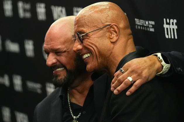 2025 Toronto International Film Festival - The Smashing Machine TORONTO, CANADA - SEPTEMBER 8 : Dwayne Johnson attends the premiere of ‘The Smashing Machine’ during the 2025 Toronto International Film Festival at Princess of Wales Theatre in Toronto, Ontario, Canada on September 8, 2025. Mert Alper Dervis Anadolu Ontario Canada. Editorial use only. Please get in touch for any other usage.  Copyright: x2025xAnadoluxMertxAlperxDervisx