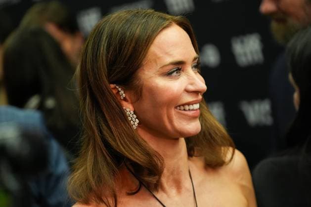 2025 Toronto International Film Festival - The Smashing Machine TORONTO, CANADA - SEPTEMBER 8 : Emily Blunt attends the premiere of ‘The Smashing Machine’ during the 2025 Toronto International Film Festival at Princess of Wales Theatre in Toronto, Ontario, Canada on September 8, 2025. Mert Alper Dervis Anadolu Ontario Canada. Editorial use only. Please get in touch for any other usage.  Copyright: x2025xAnadoluxMertxAlperxDervisx