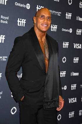 TORONTO, CA - SEPTEMBER 8: Dwayne Johnson at the 50th Toronto International Film Festival screening of The Smashing Machine on September 8, 2025 at The Princess Of Wales Theater in Toronto, Canada. Copyright: xMediaPunchx
