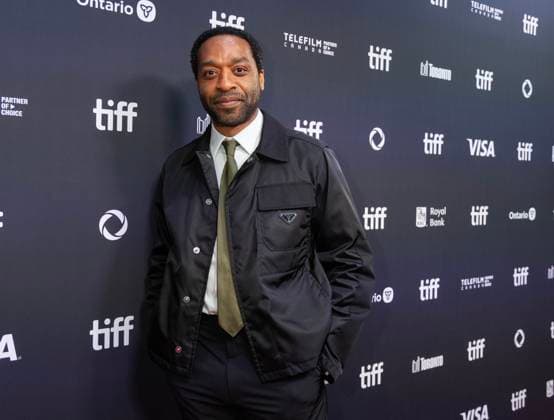 (250909) -- TORONTO, Sept. 9, 2025 -- Actor Chiwetel Ejiofor poses for photos as he attends the North American premiere of the film Eleanor the Great during the 50th Toronto International Film Festival in Toronto, Canada, Sept. 8, 2025. The North American premiere of the film Eleanor the Great was held here on Monday. (Photo by Xinhua) CANADA-TORONTO-TIFF-ELEANOR THE GREAT-PREMIERE ZouxZheng 