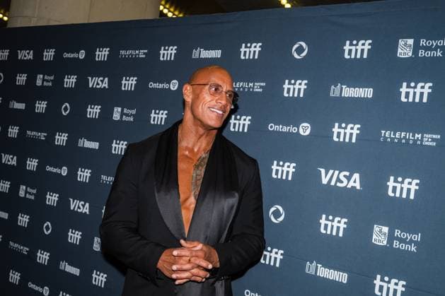 September 8, 2025, Toronto, On, Canada: Dwayne Johnson arrives on the red carpet for öÄuThe Smashing MachineöÄÃ¹ at the Toronto International Film Festival in Toronto, Monday, Sept. 8, 2025. Toronto Canada  - ZUMAc35_ 20250908_zaf_c35_192 Copyright: xLauraxProctorx