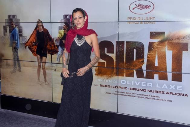 Sirat Premiere - NYC Jade Oukid (actress) during SIRAT Film s photocall in Paris, France September 8, 2025. Photo by Franck Derouda ABACAPRESS.COM Paris France  Copyright: xFranckxDerouda ABACAx