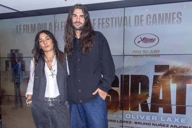 Sirat Premiere - NYC Olivier Laxe (Director) during SIRAT Film s photocall in Paris, France September 8, 2025. Photo by Franck Derouda ABACAPRESS.COM Paris France  Copyright: xFranckxDerouda ABACAx