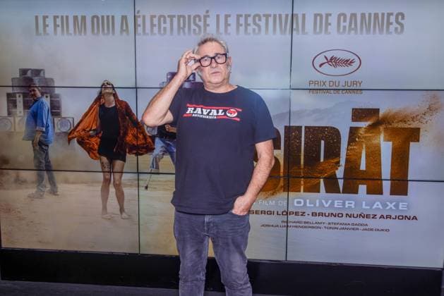 Sirat Premiere - NYC Sergi Lopez (actor) during SIRAT Film s photocall in Paris, France September 8, 2025. Photo by Franck Derouda ABACAPRESS.COM Paris France  Copyright: xFranckxDerouda ABACAx