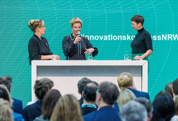 08 09 2025 Düsseldorf With the NRW 2025 Innovation Award, the state honors committed individuals who contribute significantly to the innovative strength of North Rhine-Westphalia through their crea