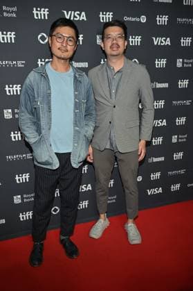 Toronto Dust To Dreams Screening Wei Keong Tan, Davier Yoon attending the screening of the movie Dust To Dreams ahead of Toronto International Film Festival (TIFF) in Toronto, Canada on September 8, 2025. Photo by Julien Reynaud APS-Medias ABACAPRESS.COM Toronto Canada  Copyright: xReynaudxJulien APS-Medias ABACAx