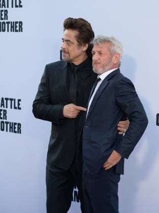 One Battle After Another Premiere - Los Angeles, USA LOS ANGELES, USA. September 08, 2025: Benicio Del Toro & Sean Penn at the premiere for One Battle After Another at the TCL Chinese Theatre. Los Angeles CA USA  Copyright: xPaulxSmith Featureflashx