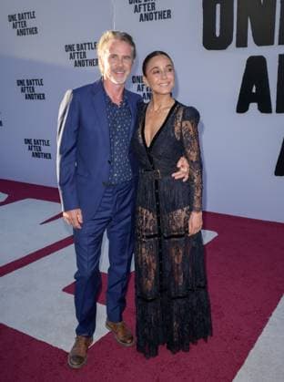 One Battle After Another Premiere - Los Angeles, USA LOS ANGELES, USA. September 08, 2025: Sam Trammell & Emmanuelle Chriqui at the premiere for One Battle After Another at the TCL Chinese Theatre. Los Angeles CA USA  Copyright: xPaulxSmith Featureflashx