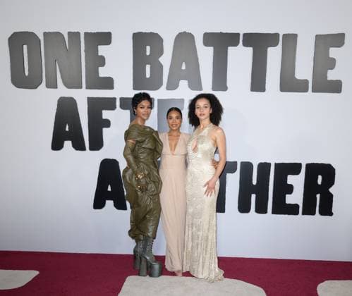One Battle After Another Premiere - Los Angeles, USA LOS ANGELES, USA. September 08, 2025: Teyana Taylor, Regina Hall & Chase Infiniti at the premiere for One Battle After Another at the TCL Chinese Theatre. Los Angeles CA USA  Copyright: xPaulxSmith Featureflashx
