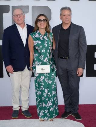 One Battle After Another Premiere - Los Angeles, USA LOS ANGELES, USA. September 08, 2025: David Zaslav, Pam Abdy & Michael De Luca at the premiere for One Battle After Another at the TCL Chinese Theatre. Los Angeles CA USA  Copyright: xPaulxSmith Featureflashx