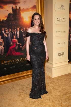Downton Abbey: The Grand Finale New York Premiere in New York, USA - 08 Sep 2025 Michelle Dockery attends Downton Abbey: The Grand Finale New York Premiere at Jazz at Lincoln Center. New York United States Copyright: xRonxAdarx xSOPAxImagesx _radar_downtonabbey_20250908_01274