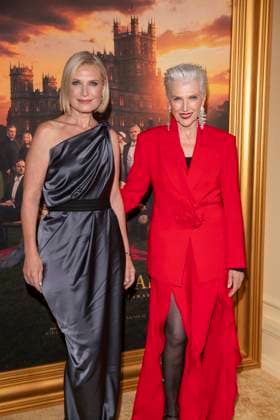 Downton Abbey: The Grand Finale New York Premiere in New York, USA - 08 Sep 2025 (L-R) Tosca Musk and Maye Musk attend Downton Abbey: The Grand Finale New York Premiere at Jazz at Lincoln Center. New York United States Copyright: xRonxAdarx xSOPAxImagesx _radar_downtonabbey_20250908_01547