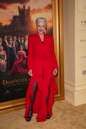 Downton Abbey: The Grand Finale New York Premiere in New York, USA - 08 Sep 2025 Maye Musk attends Downton Abbey: The Grand Finale New York Premiere at Jazz at Lincoln Center. New York United States Copyright: xRonxAdarx xSOPAxImagesx _radar_downtonabbey_20250908_01575
