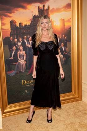 Downton Abbey: The Grand Finale New York Premiere in New York, USA - 08 Sep 2025 Sophie Sumner attends Downton Abbey: The Grand Finale New York Premiere at Jazz at Lincoln Center. New York United States Copyright: xRonxAdarx xSOPAxImagesx _radar_downtonabbey_20250908_01754