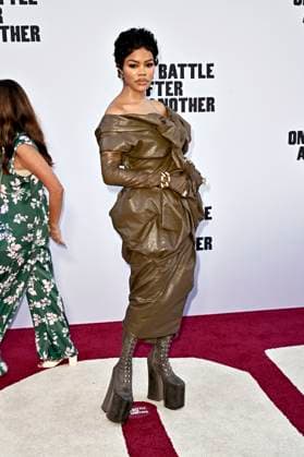 Teyana Taylor at the world premiere of the movie One Battle After Another at the TCL Chinese Theater Los Angeles, 08 09 2025 Foto:xD.xStarbuckx xFuturexImagex battle_5911