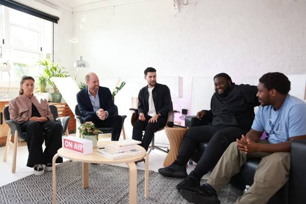 HRH William Prince of Wales NMA ROTA The Prince of Wales visits l Skills, a youth organisation in Lambeth, who have received funding from the Homewards Fund to expand their services for young people in the local area. The Homewards Fund aims to support the delivery of work in the six Homewards flagship locations and offers up to Â£500,000 of flexible seed funding in each location. Spiral Skills was founded in 2015 and works with local schools, youth organisations, and authorities to provide early intervention, holistic support, employability skills, and access to employment and services for undeserved 14 25-year-olds. The organisation provides a range of services including career coaching, employment opportunities and workshops to  Copyright: xIanxVoglerx xAvalonx 1035516542