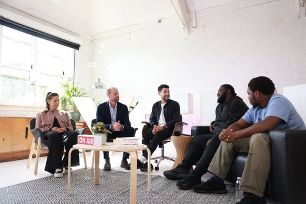 HRH William Prince of Wales NMA ROTA The Prince of Wales visits l Skills, a youth organisation in Lambeth, who have received funding from the Homewards Fund to expand their services for young people in the local area. The Homewards Fund aims to support the delivery of work in the six Homewards flagship locations and offers up to Â£500,000 of flexible seed funding in each location. Spiral Skills was founded in 2015 and works with local schools, youth organisations, and authorities to provide early intervention, holistic support, employability skills, and access to employment and services for undeserved 14 25-year-olds. The organisation provides a range of services including career coaching, employment opportunities and workshops to  Copyright: xIanxVoglerx xAvalonx 1035516575