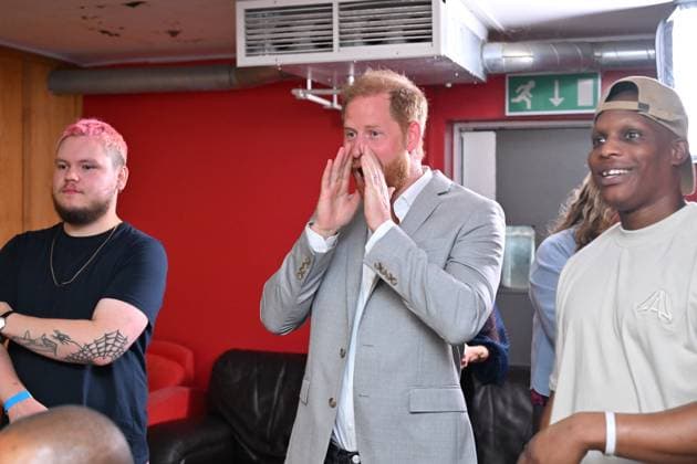Prince Harry visits Community Recording Studio in Nottingham, UK, 09 September 2025 Nottingham, UK, 09 September 2025: Prince Harry, Duke of Sussex, visits the Community Recording Studio (CRS) in Nottingham., Credit:Paul Grover Avalon UK, Birmingham  Copyright: xPaulxGroverx xAvalonx 1035535622