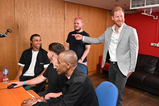Prince Harry visits Community Recording Studio in Nottingham, UK, 09 September 2025 Nottingham, UK, 09 September 2025: Prince Harry, Duke of Sussex, visits the Community Recording Studio (CRS) in Nottingham., Credit:Paul Grover Avalon UK, Birmingham  Copyright: xPaulxGroverx xAvalonx 1035535685