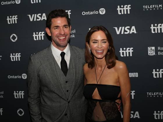 The Smashing Machine Premiere At Toronto International Film Festival Emily Blunt and John Krasinski attend the premiere of The Smashing Machine at the Princess of Whales Theatre during the Toronto International Film Festival (TIFF) in Toronto, Ontario, Canada, on September 8, 2025. Toronto Canada  Copyright: xArrushxChoprax originalFilename: chopra-notitle250908_npOSx.jpg