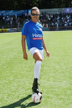 Jorge Gonzalez charity soccer match KICKEN MIT HERZ, the duel between celebrities and doctors for a good cause at Hoheluft stadium SC Victoria Hamburg Hamburg, 07 09 2025 Please caption IMAGO Michael Wigglesworth