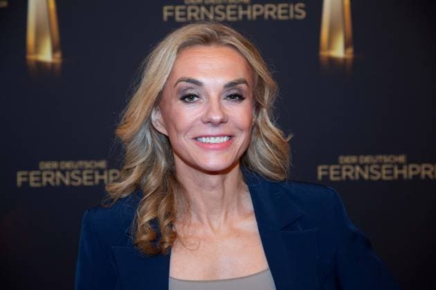 Inga LESCHEK, Chief Content Officer RTL Germany Red Carpet, Red Carpet Show, Arrival, Presentation of the German Television Award, The Night of the Creatives The German Television Award 2025, German Television Award 2025 in the Flora Cologne, on 09 09 2025