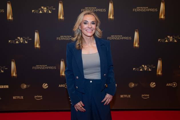 Inga LESCHEK, Chief Content Officer RTL Germany Red Carpet, Red Carpet Show, Arrival, Presentation of the German Television Award, The Night of the Creatives The German Television Award 2025, German Television Award 2025 in the Flora Cologne, on 09 09 2025