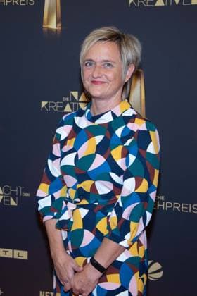 Ellen EHNI, WDR Editor-in-Chief, Red Carpet, Red Carpet Show, Arrival, arrival, German Television Award Ceremony, The Night of the Creatives The German Television Award 2025, German Television Award 2025 at Flora Koeln, on 09 09 2025