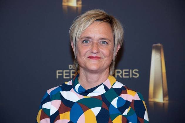 Ellen EHNI, WDR Editor-in-Chief, Red Carpet, Red Carpet Show, Arrival, arrival, German Television Award Ceremony, The Night of the Creatives The German Television Award 2025, German Television Award 2025 at Flora Koeln, on 09 09 2025