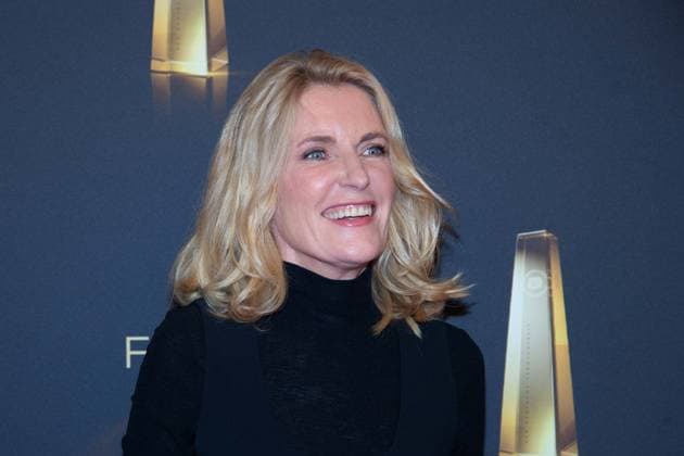 Maria FURTWAENGLER, Actress, Furtwängler, Red Carpet, Red Carpet Show, Arrival, German Television Award Ceremony, The Night of the Creatives The German Television Award 2025, German Television Award 2025 at the Flora Koeln, on 09 09 2025