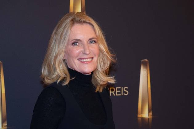 Maria FURTWAENGLER, Actress, Furtwängler, Red Carpet, Red Carpet Show, Arrival, German Television Award Ceremony, The Night of the Creatives The German Television Award 2025, German Television Award 2025 at the Flora Koeln, on 09 09 2025