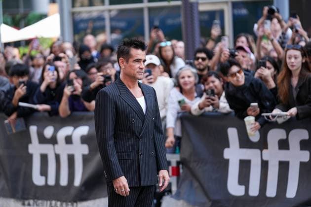 2025 Toronto International Film Festival - Ballad of a Small Player TORONTO, CANADA - SEPTEMBER 9 : Colin Farrell attends the premiere of ‘Ballad of a Small Player’ during the 2025 Toronto International Film Festival at Princess of Wales Theatre in Toronto, Ontario, Canada on September 9, 2025. Mert Alper Dervis Anadolu Ontario Canada. Editorial use only. Please get in touch for any other usage.  Copyright: x2025xAnadoluxMertxAlperxDervisx