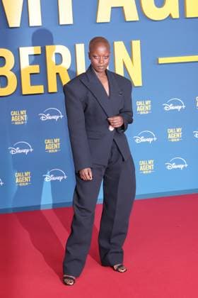 08 09 2025, Florence Kasumba at the premiere of Call My Agent Berlin, Colosseum Kino, Berlin, Berlin